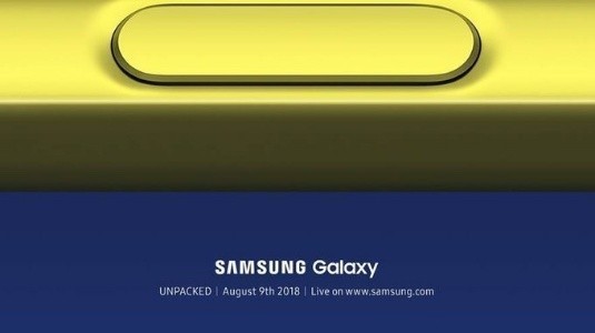 Samsung, Galaxy Note9'un Tanıtım Tarihini Açıkladı