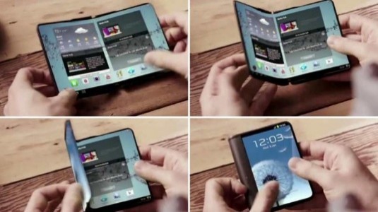 Samsung, Katlanabilir OLED Paneli Üretimine Başlıyor
