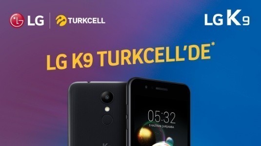 LG K9, Turkcell'e Özel Satışa Sunuldu