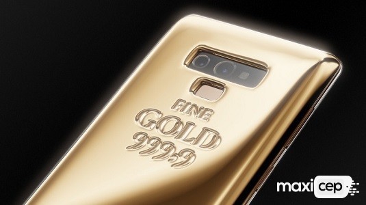 Saf Altın Kaplamalı Samsung Galaxy Note 9 Duyuruldu