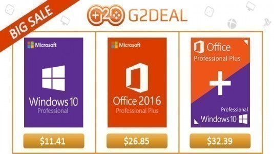 %85 indirim! Windows 10 Pro 12$ ve Office 2016 ise 28$