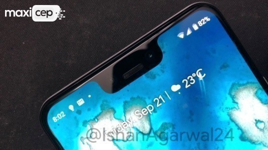 Nane Yeşili Güç Tuşuna Sahip Beyaz Pixel 3 XL Görüntüleri Sızdırıldı