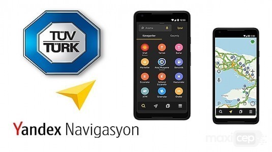 Yandex'te, TÜVTÜRK randevu yerinizi bulmak artık çok kolay