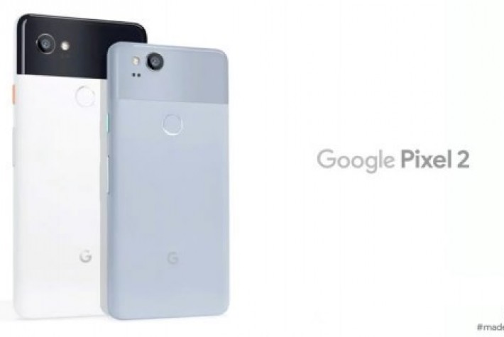 Google Pixel 2, kutusu açılırken görüntülendi