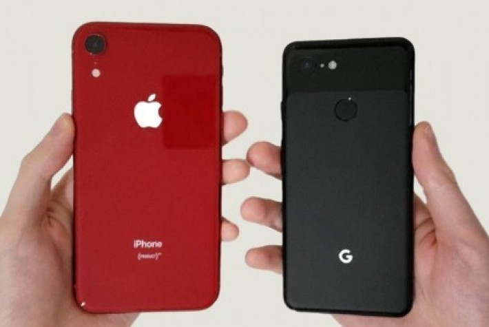 Google Pixel 3 ile iPhone XR hız ve hoparlör testinde karşı karşıya