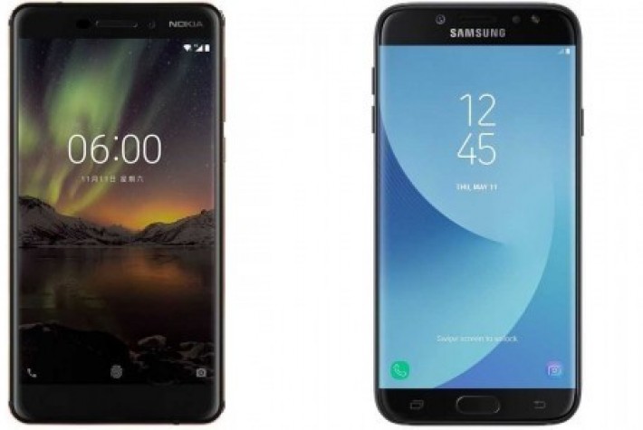 Nokia 6 ( 2018 ) ile Samsung Galaxy J6'tan hangisi daha hızlı?