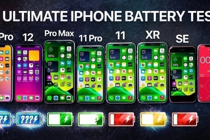 iPhone 12, 12 Pro, 11 Pro Max, 11 Pro, 11, XR ve SE Batarya Testi