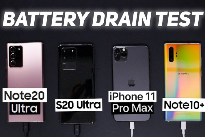 Note 20 Ultra, S20 Ultra, Note 10+ ve iPhone 11 Pro Max Batarya Testi