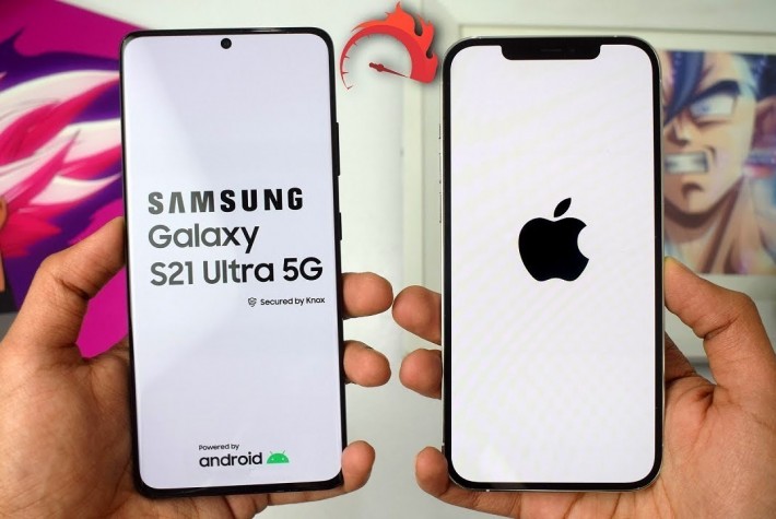 Galaxy S21 Ultra ve iPhone 12 Pro Max Hız Testi