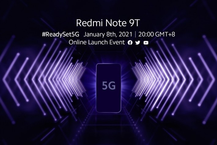 Redmi Note 9T Tanıtım Etkinliğini Canlı İzleyin