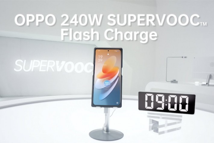 Oppo, 240W SuperVOOC Hızlı Şarj Teknolojisini Duyurdu