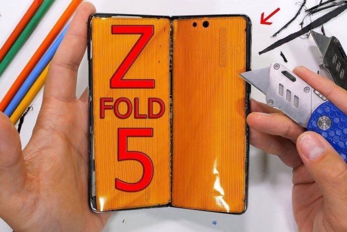 Samsung Galaxy Z Fold 5 Parçalarına Ayrıldı
