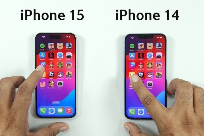 iPhone 15 ve iPhone 14 Hız Testi