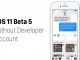 iOS 11.1 Beta 5 kullanıma sunuldu