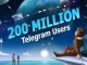Telegram, Aylık Aktif 200 Milyon Kullanıcıya Ulaştığını Duyurdu