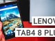 Lenovo Tab4 8 Plus, kutu açılış videosu yayınlandı