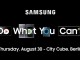 Samsung, 30 Ağustos'ta IFA Basın Toplantısı Düzenleyeceğini Duyurdu