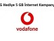 Vodafone 4.5G SIM 5 GB Hediye İnternet Paketi