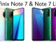 Infinix Note 7 ve Note 7 Lite resmi olarak duyuruldu