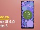 Samsung One UI 4 Beta 3 ile Gelen Yenilikler
