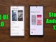One UI 4 ile Android 12 Karşılaştırması