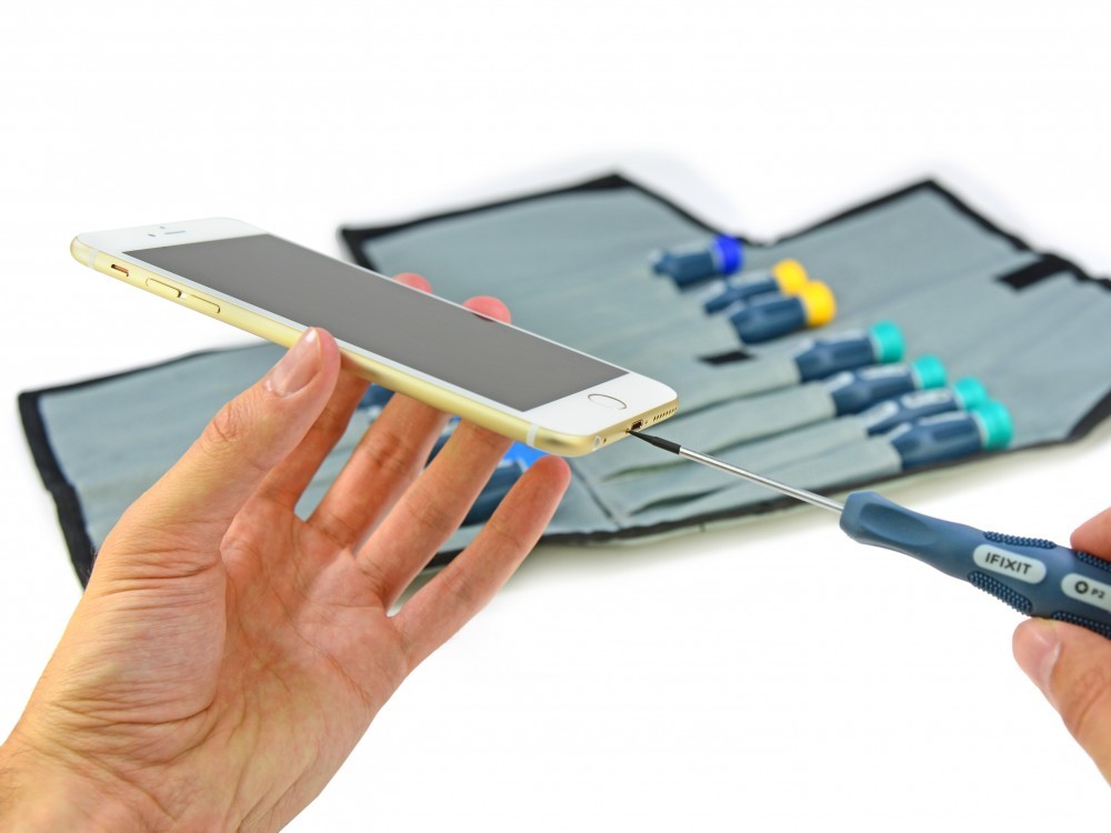 ﻿iFixit, ﻿iPhone 6 Plus'u da affetmedi