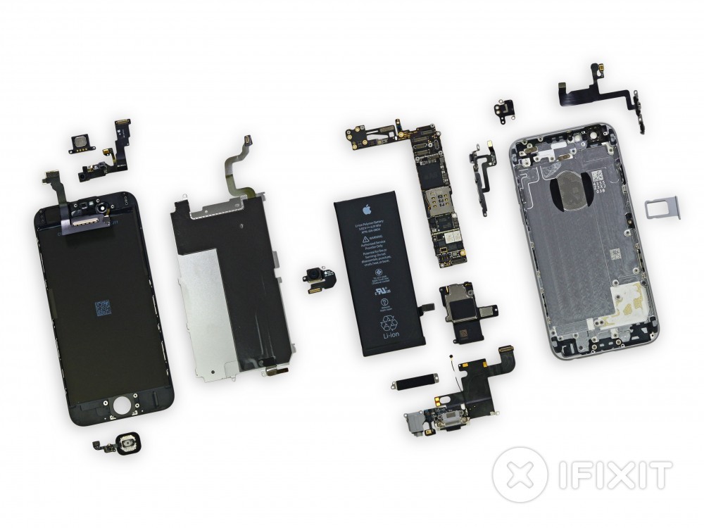 Apple'ın iPhone 6'sı da parçalandı