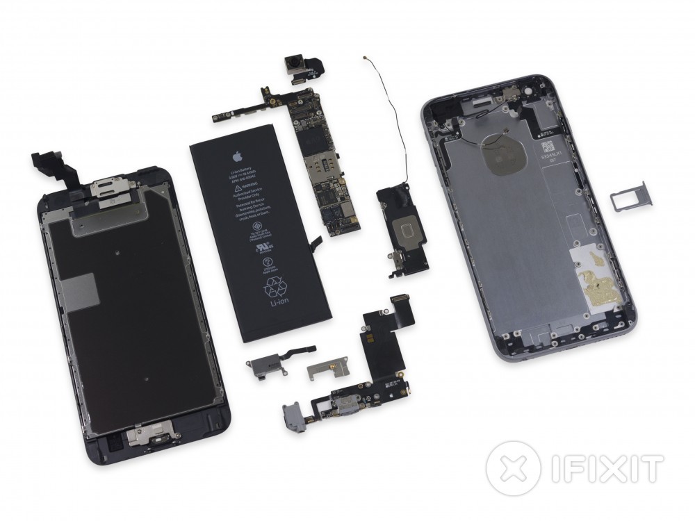 iPhone 6s Plus'ı parçaladılar