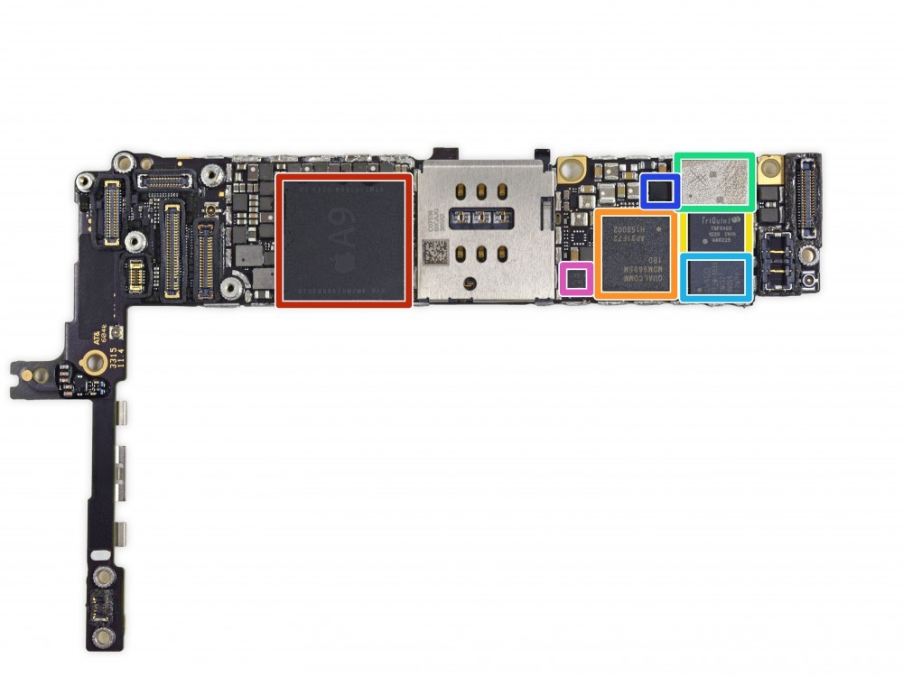 iPhone 6s Plus'ı parçaladılar
