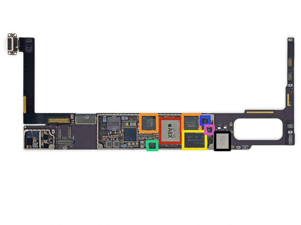 iPad Air 2 parçalarına ayrıldı
