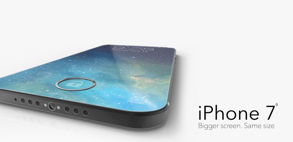 Çerçevesi olmayan, iPhone 7 konsepti