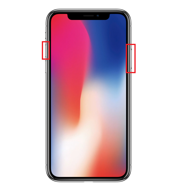 iphone x ekran goruntusu alma cekme