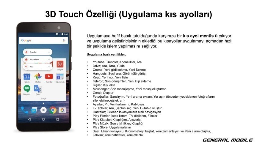 general mobile gm5 plus icin android 7 1 1 nougat maxicep