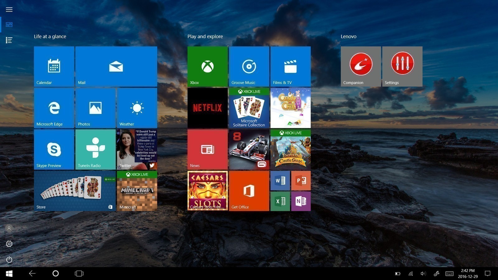 windows 10 da tablet modu nasil